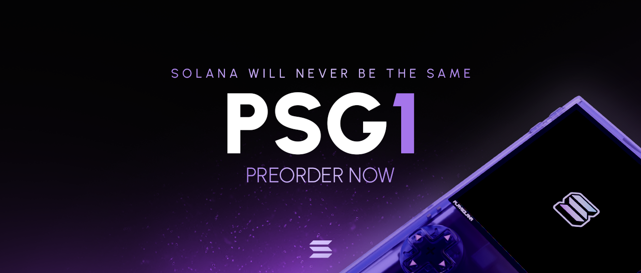 PSG1 — buy the Play Solana Gen1 handheld gaming console | Play Solana